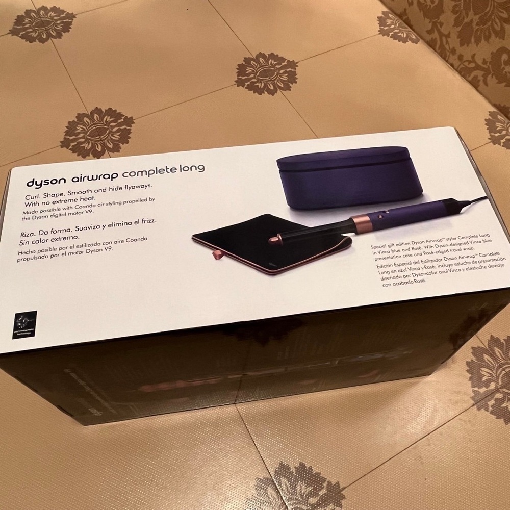 Dyson Airwrap Complete Long - Black and Purple